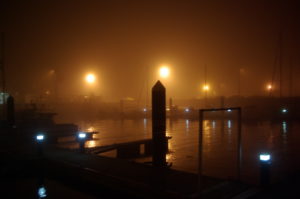 Camarinas dans le brouillard - vous avez dit glauque ?